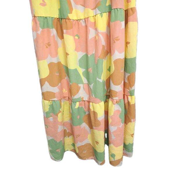 Anthropologie Social Standard Sanctuary Floral Collage Get-Away Maxi Dress Sz M - Picture 6 of 16